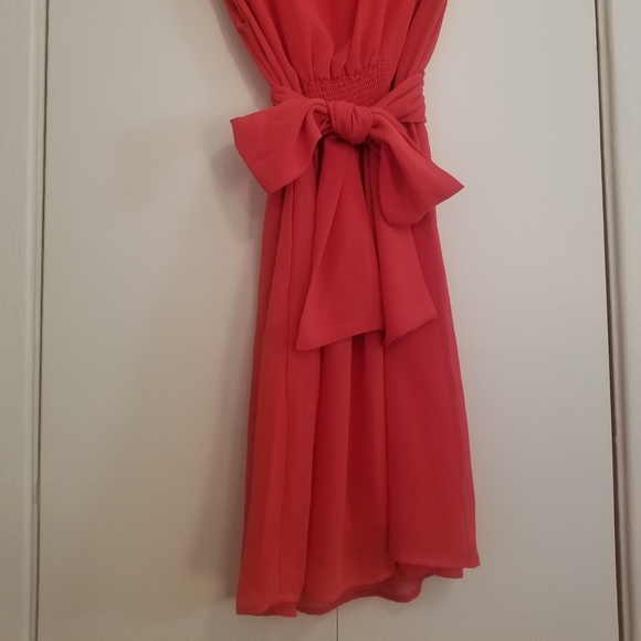 Coral Summery Dress 🌺 - Picture 4 of 8